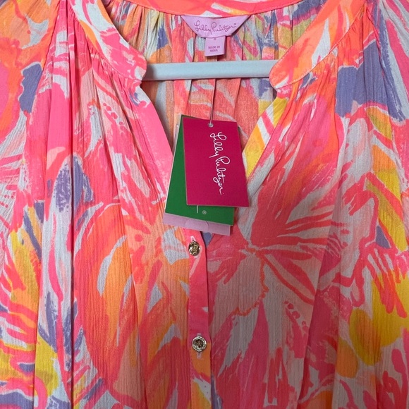 Lilly Pulitzer Elsa Romper in Sun Splashed - Picture 3 of 4